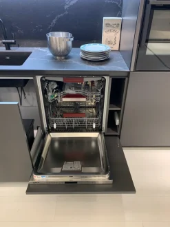 Cucina antracite moderna lineare Libra Scavolini