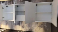 Cucina antracite moderna lineare Kuadra cucine Maya 3 a soli 5877 Euro