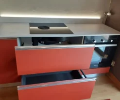 CUCINA Ar-due lineare Rosso marocco SCONTATA 30%