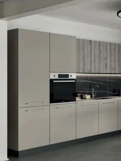 Cucina Ar-due moderna ad angolo altri colori in laminato materico Easy 6