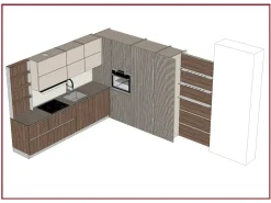 CUCINA Arredo3 Kalì time PREZZO OUTLET scontata 40%