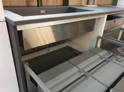 Cucina Arredo3 moderna lineare altri colori in laccata opaco K8 tekna