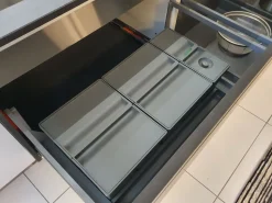 Cucina Arredo3 moderna lineare altri colori in laccata opaco K8 tekna