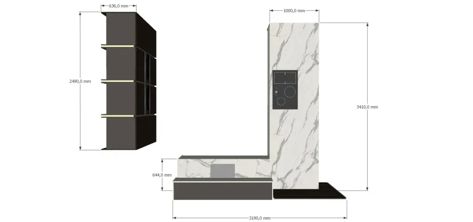 CUCINA Arredo3 Zetasei PREZZO OUTLET scontata 50%