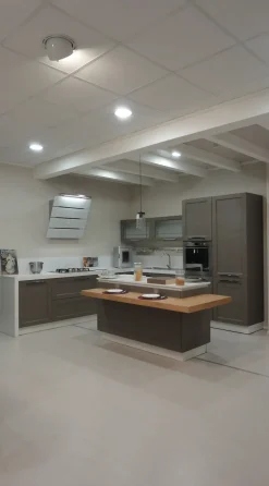 Cucina Arrex Bianca Inglese Legno