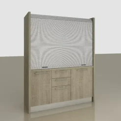 Cucina Artigianale Cucina monoblocco a scomparsa 157,6 OFFERTA OUTLET