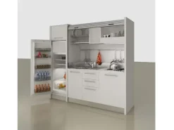 CUCINA Artigianale Cucina monoblocco a scomparsa 221,4 PREZZO OUTLET