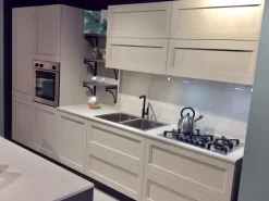 Cucina Artigianale moderna ad isola altri colori in legno Aida