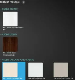 Cucina Asolo 4 classica magnolia Arredo3 lineare scontata 40%