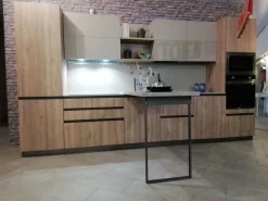 Cucina Astra Noce brera OFFERTA OUTLET sconto 50%