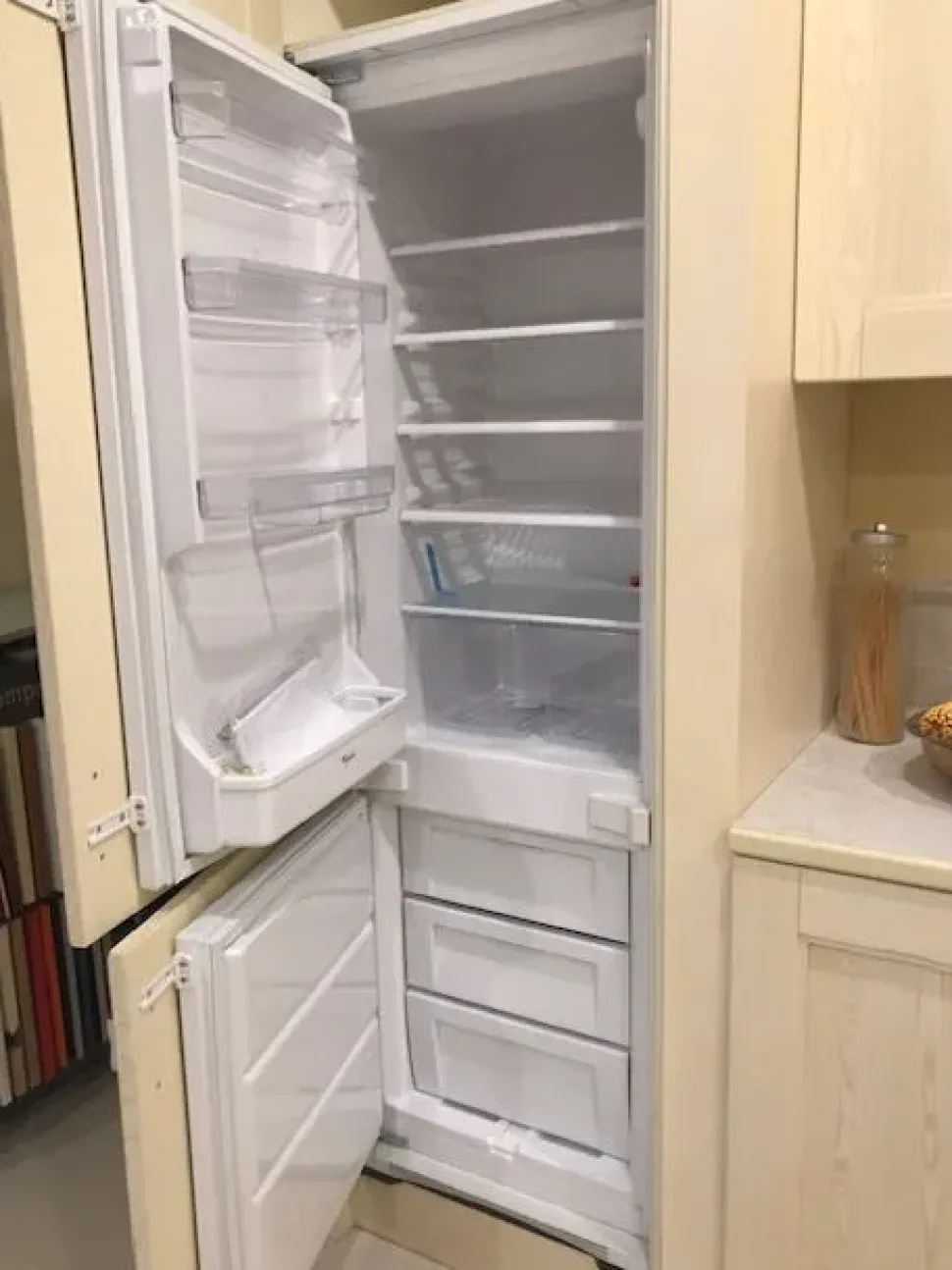 Cucina bianca classica ad angolo Certosa Febal