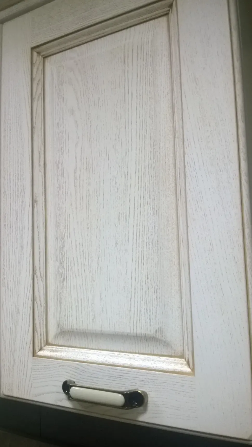 Cucina bianca country lineare Gicinque Laguna