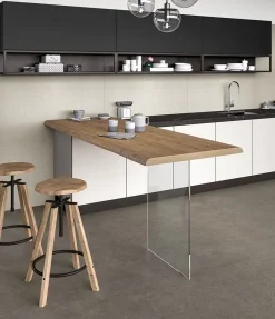 Cucina bianca design ad angolo Vetro Arredo3 a soli 17027 Euro