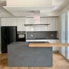 Cucina bianca design con penisola Ingrosso cucine moderne icm60 Primopiano cucine in Offerta Outlet