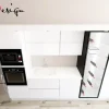 Cucina bianca design con isola Kali  Arredo3 in offerta