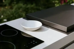 Cucina bianca design Cucina da esterno agher Fogher in Offerta Outlet