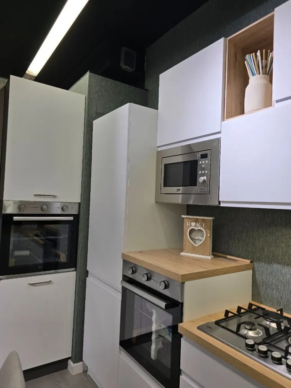Cucina bianca moderna ad angolo Net cucine Pet kelly a soli 5840 Euro