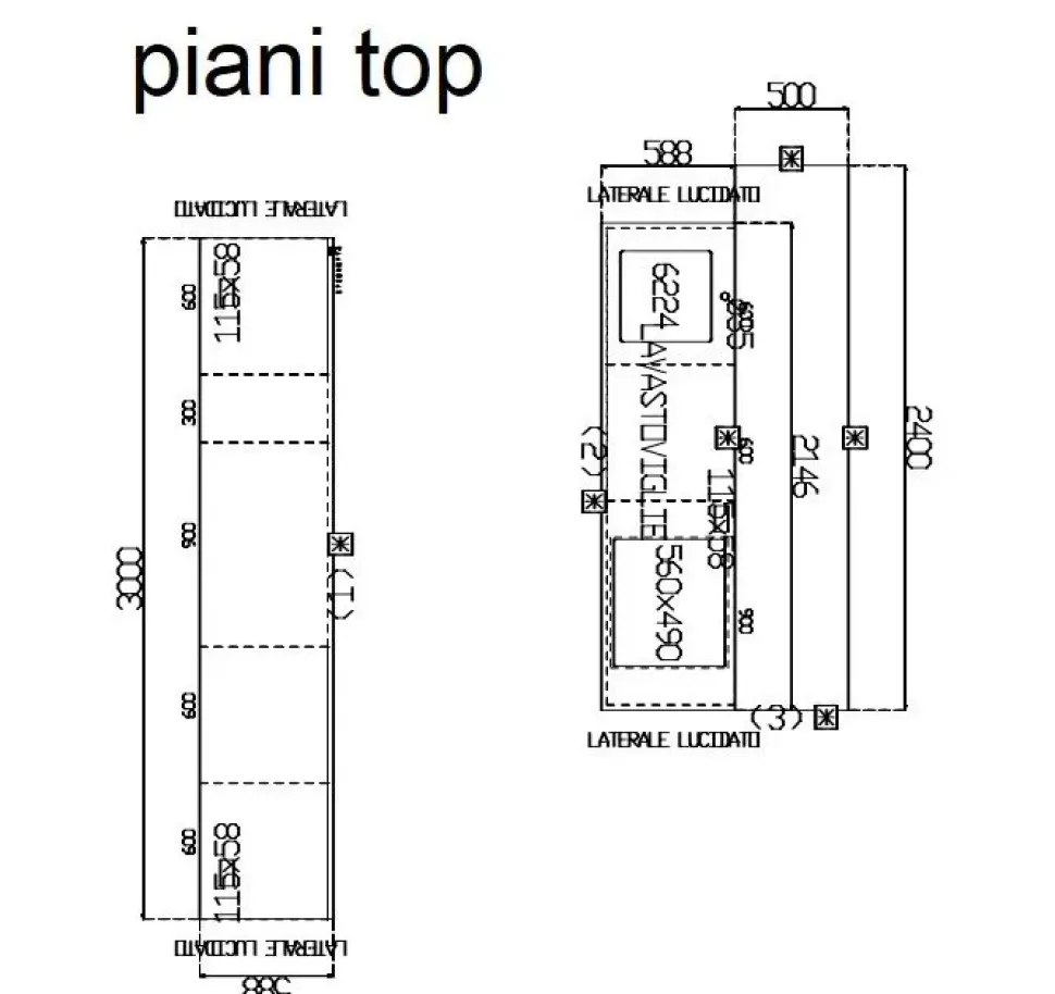 Cucina bianca moderna ad isola Scavolini Lumina
