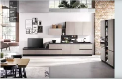 Cucina bianca moderna lineare Zoe Artigianale a soli 3450 Euro
