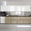 Cucina bianca moderna lineare Spagnol cucine Vivere 1