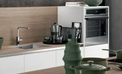 Cucina bianca moderna lineare Cucina arredo3 modello cloe Arredo3 a soli 3217 Euro