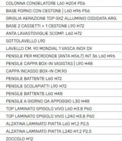 Cucina bianca moderna lineare Green kelly Net cucine