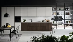 Cucina bianca moderna lineare Mk18 Antares a soli 11997 Euro