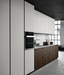 Cucina bianca moderna lineare Mk18 Antares a soli 11997 Euro