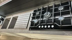 Cucina bianca moderna lineare Mobilturi Incanto a soli 13550 Euro