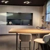 Cucina bianca moderna lineare Ak project anta step Arrital in Offerta Outlet