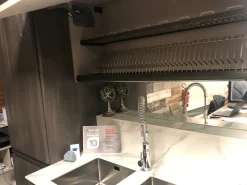 Cucina bianca moderna lineare Artigianale Expo a soli 11577 Euro