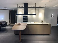 Cucina bianca moderna Phoenix 840 Poliform in Offerta Outlet