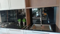 Cucina bianca provenzale ad angolo Telaio Imab