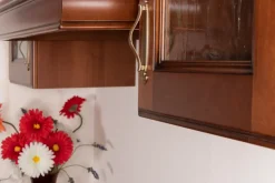 Cucina ciliegio classica lineare Artigianale Eden di arkom cucine