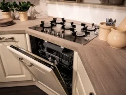 Cucina classica ad angolo Veronica Lube cucine a prezzo ribassato