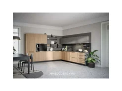 Cucina Clio ad angolo Prima cucine con un ribasso imperdibile