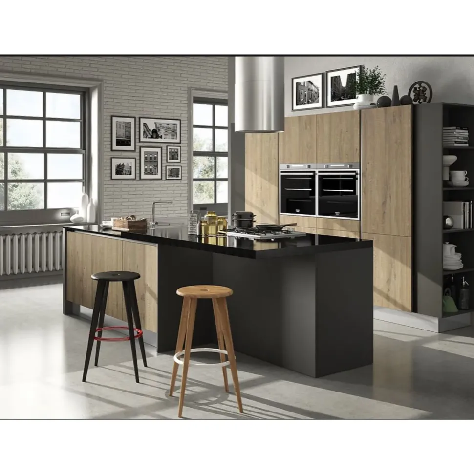Cucina Clio con isola Ala cucine con un ribasso imperdibile