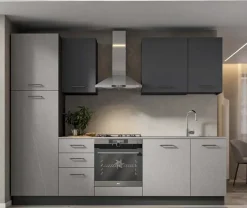 Cucina Composizione 270 moderna Arrex, lineare, altri colori, scontata 20%.