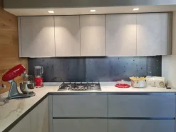 Cucina con isola design altri colori Euromobil Cucina euromobil laincube top dekton