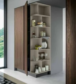 Cucina con isola in laminato opaco a prezzo ribassato 39%