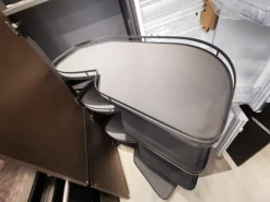 Cucina con isola in laminato materico altri colori Arrex  a prezzo ribassato