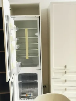 Cucina con isola in laminato materico altri colori Arrex  a prezzo ribassato