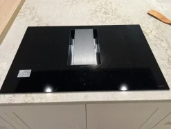 Cucina con isola in nobilitato bianca Palio a prezzo ribassato