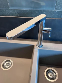 Cucina con isola industriale tortora Scavolini Diesel open workshop a soli 15000 Euro