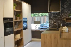 Cucina con isola moderna bianca Artigianale K rovere a soli 12200 Euro