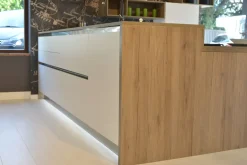 Cucina con isola moderna bianca Artigianale K rovere a soli 12200 Euro