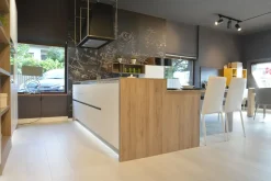 Cucina con isola moderna bianca Artigianale K rovere a soli 12200 Euro