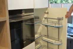 Cucina con isola moderna bianca Artigianale K rovere a soli 12200 Euro