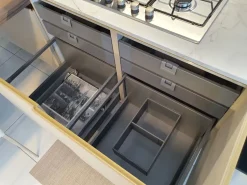 CUCINA con penisola Arredo3 K4 kali SCONTATA 44%