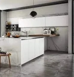Cucina con penisola moderna bianca Arredo3 Z6 a soli 15517 Euro